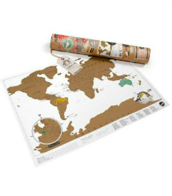 Souvenir Scratch Map