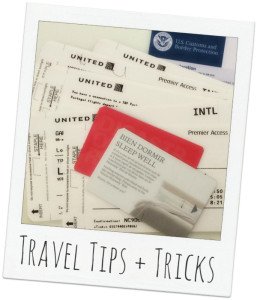 Travel Tips + Tricks