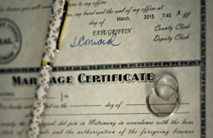 Marriage Certificate