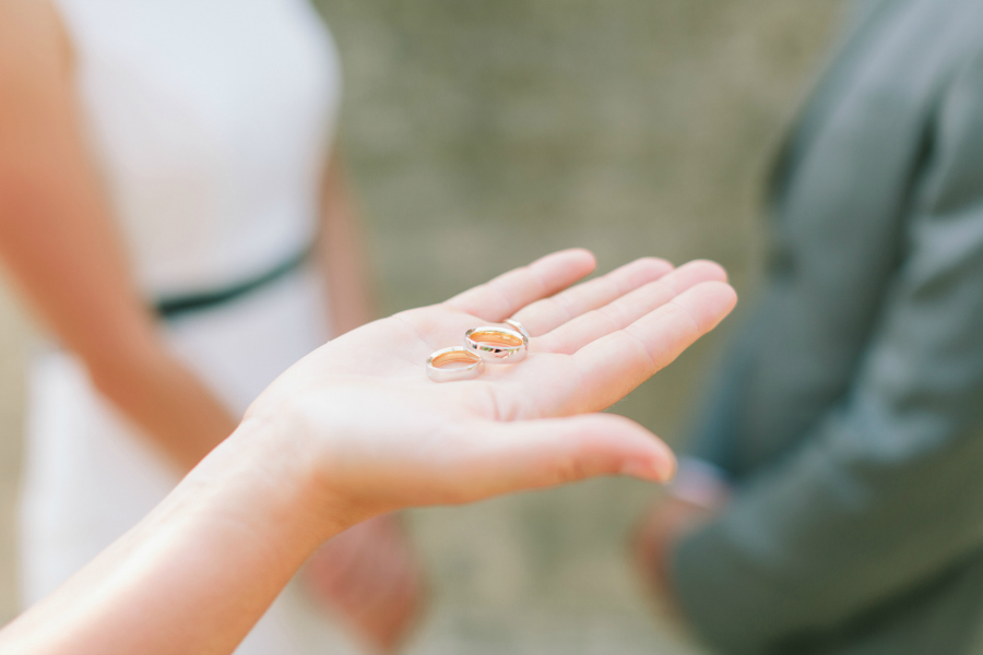 Rings for Elopement in Paris