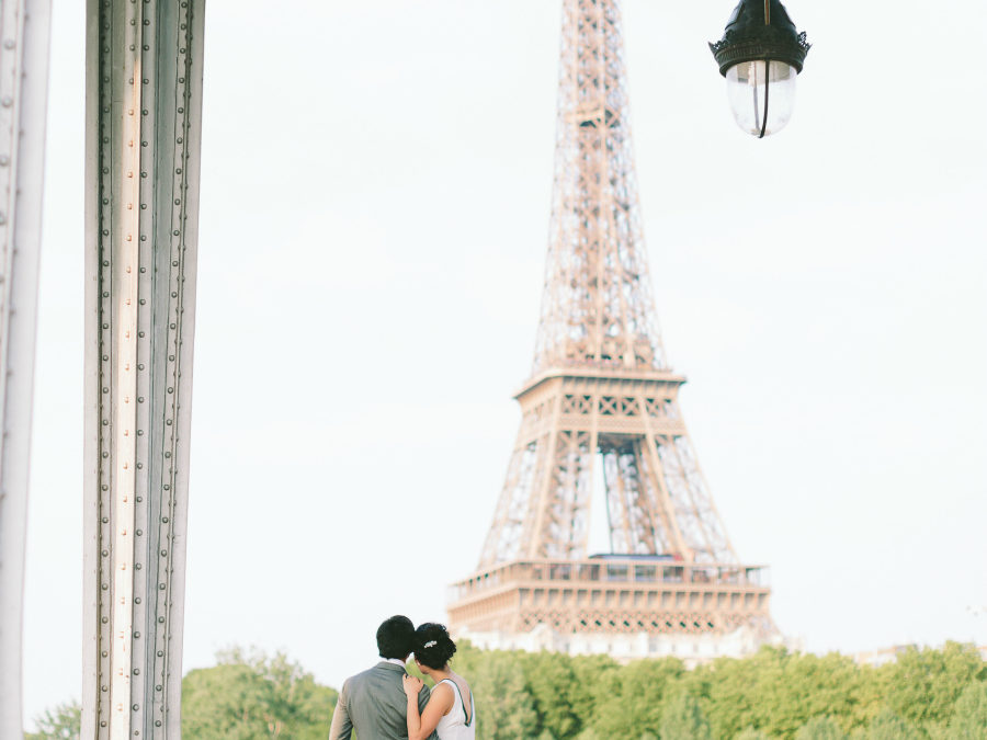 Picturesque Elopement in Paris, France