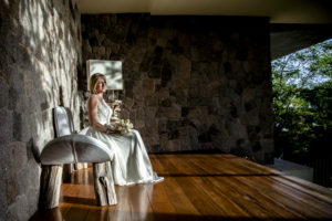 Bride Getting Ready for Mahe Wedding