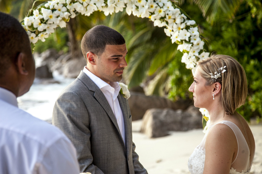 We Eloped in Mahe, Seychelles