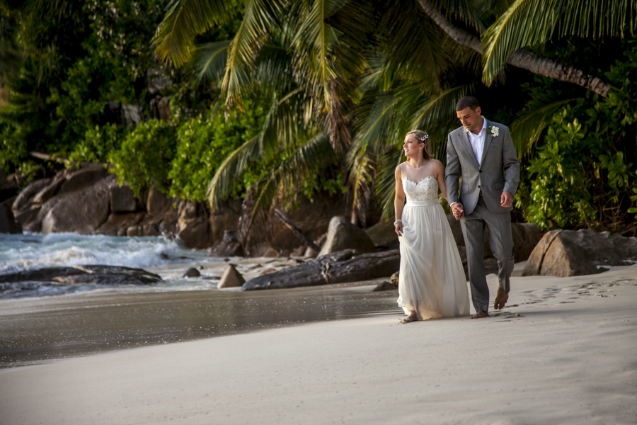 Andrea & Jason's Elopement Wedding in Seychelles
