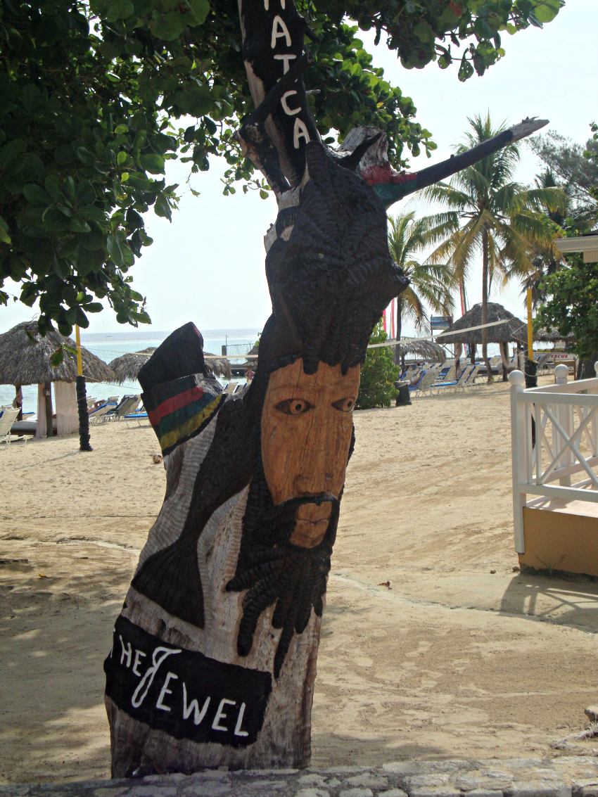 Painted Tree at the Jewel in Ocho Rios